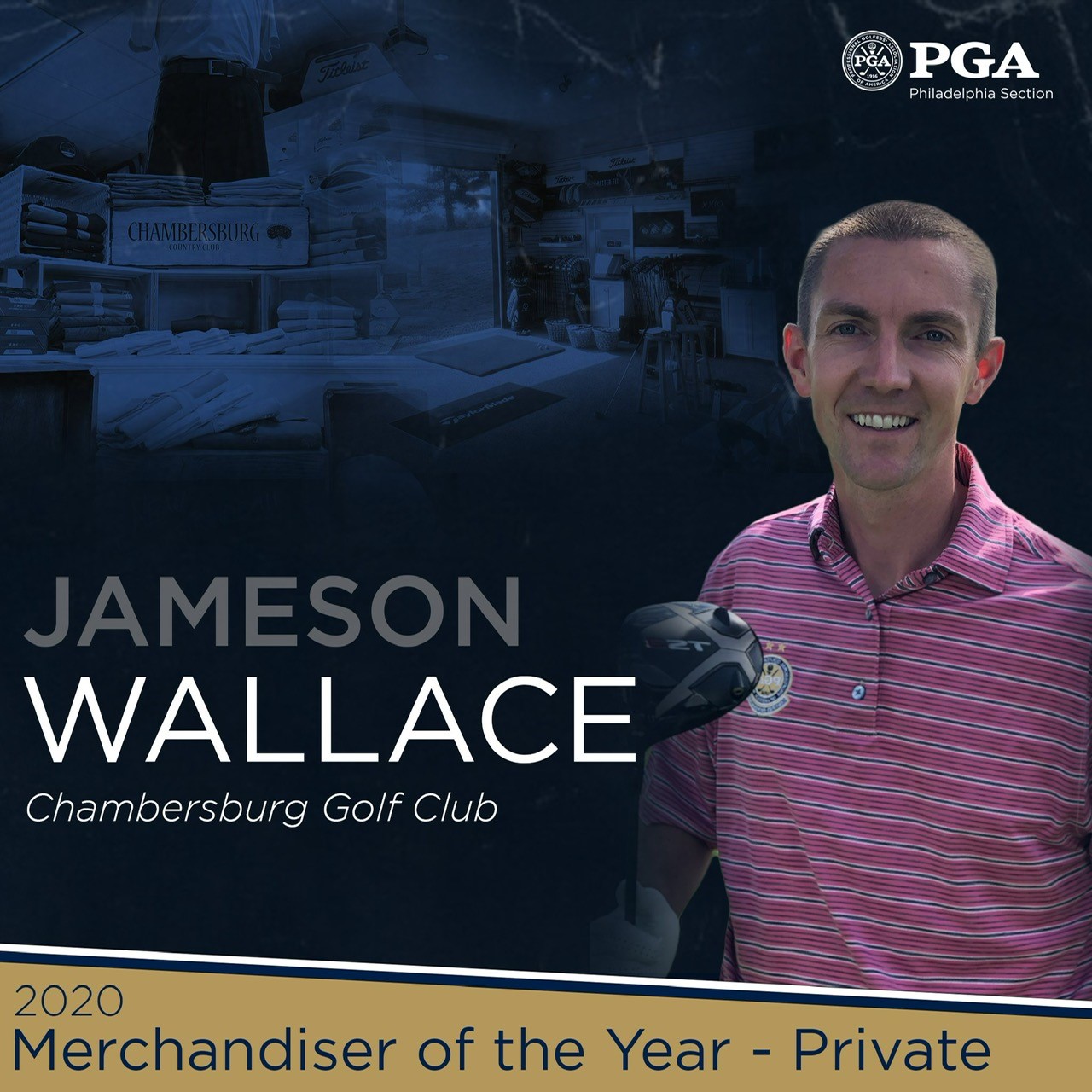 2020 Philadelpha PGA Merchandiser of the Year